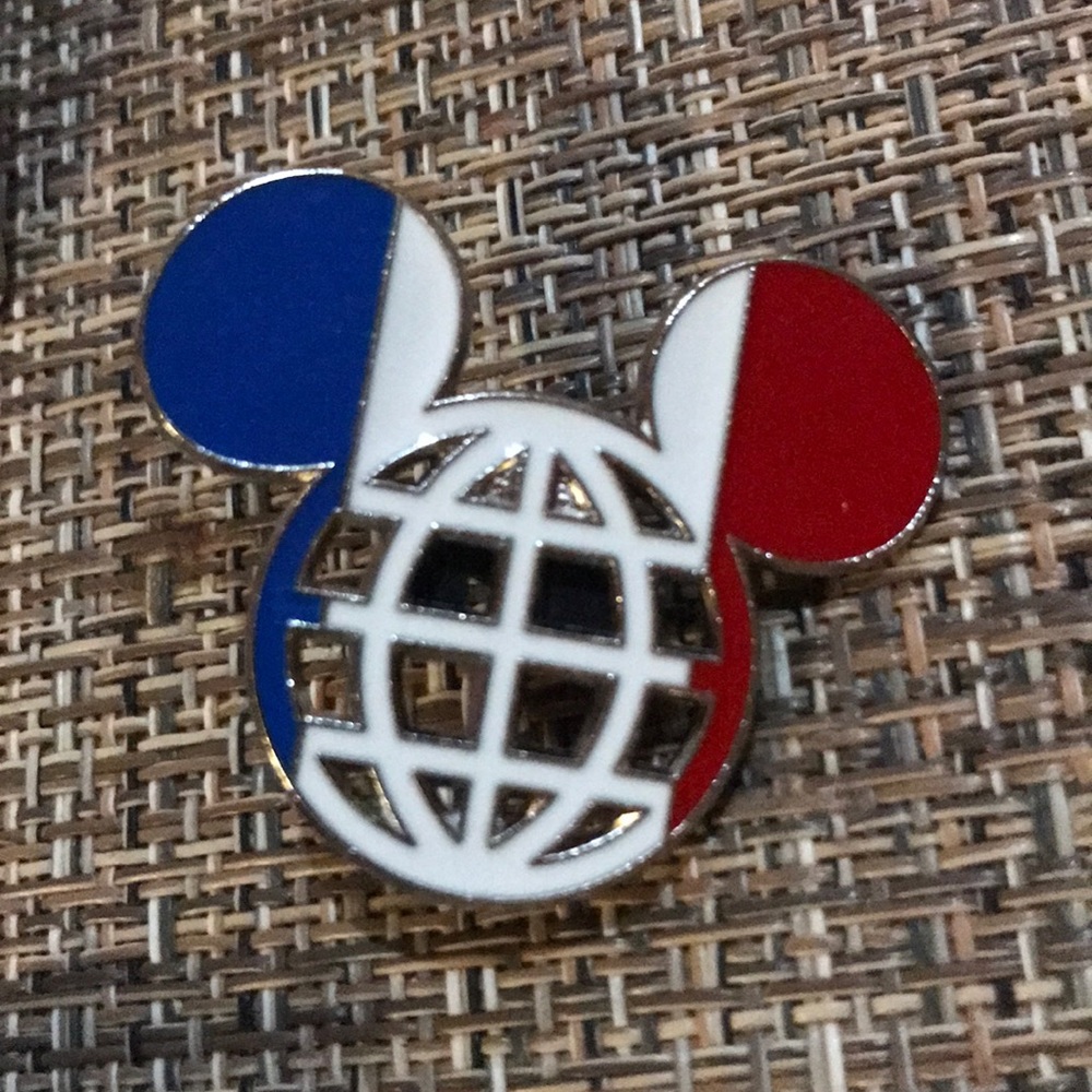 France 🇫🇷 Mickey Ears Disney World Epcot Pin